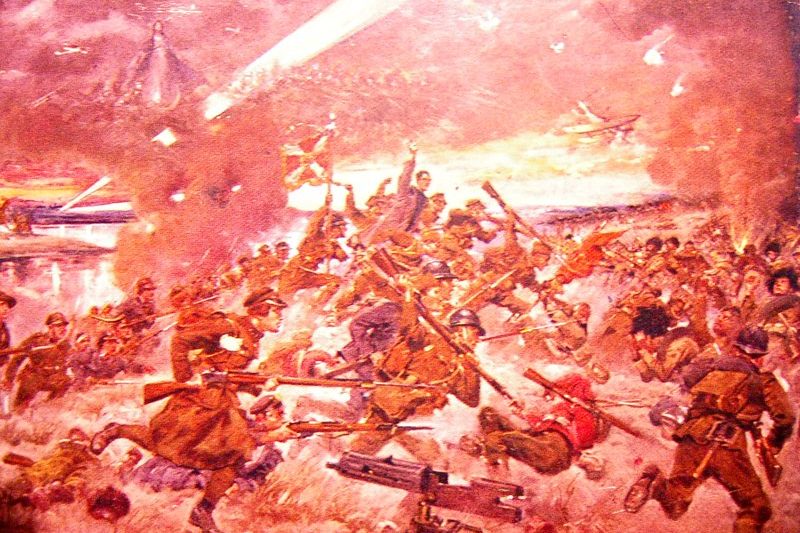 Bitwa Warszawska 1920 - obraz Jerzego Kossaka