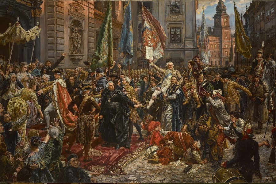 Konstytucja 3 maja 1791 - obraz Jana Matejki