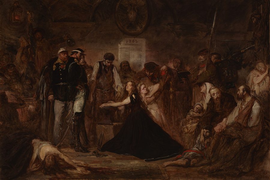 Polonia (1863) - obraz Jana Matejki